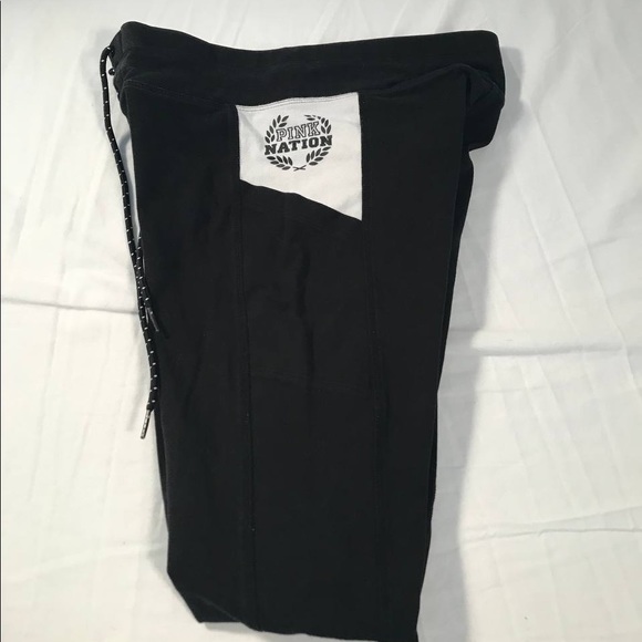 PINK Drawstring Leggings - Picture 9 of 9